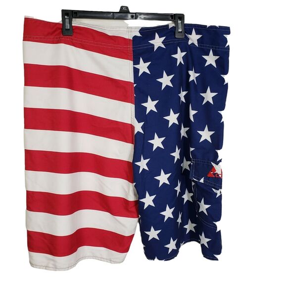 Clothin Mens Beach Shorts Size 40 Boardshort Swim Trunks Flag Quick Dry Swimming - Picture 2 of 7